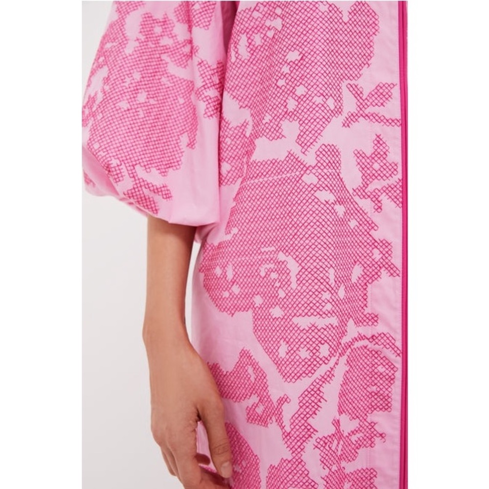 HYACINTH HOUSE
Pink Embroidery Arem Caftan - Picture 6 of 11